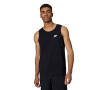 Nike Herren Tanktop Sportswear Club, Black/White, 3XL, BQ1260-010