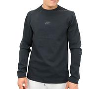 Nike Herren Tech Crew Sweatshirt, Black, XL