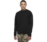 Nike Herren Tech Sweatshirt, Black/Black, XL EU