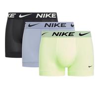 Nike Herren Trunk 3pk Unterwäsche, Barely Volt/Ashen Slate/Black, L