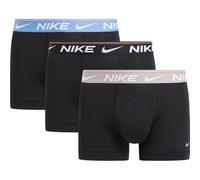 Nike Trunk Sport Logo Boxershorts schwarz/beige/blau (3er-Pack) - S