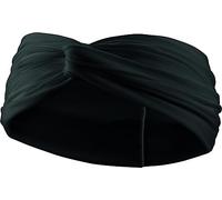 Nike Herren Twist Knot Headband Stirnband Fitness Yoga Training Sport Haarband, Black/White, One Size