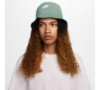 Fischerhut NIKE SPORTSWEAR "U NK APEX BUCKET SQ FUT WSH L", Damen, Gr. S, steam, weiß, Obermaterial: 100% Baumwolle, Hüte, mittellanges Design, aus vorgewaschenem Twill-Material (30349256-S) steam, we