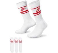 NIKE Herren U NK NSW EVERYDAY ESSENTIAL CR WHITE/UNIVERSITY RED/UNIVERSITY RED - Gr. - M