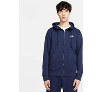 NIKE Herren Unterjacke Kapuzenjacke M NSW CLUB HOODIE FZ BB (BV2645) S MIDNIGHT NAVY/MIDNIGHT NAVY/WHITE