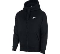 NIKE Herren Unterjacke Kapuzenjacke M NSW CLUB HOODIE FZ BB (BV2645) XL BLACK/BLACK/WHITE