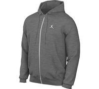 NIKE Herren Unterjacke M J ESS FLC FZ HOODIE (DQ7350) XXL CARBON HEATHER/WHITE