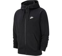 NIKE Herren Unterjacke M NSW CLUB HOODIE FZ FT (BV2648) XL BLACK/BLACK/WHITE