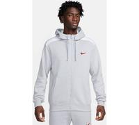 NIKE Herren Unterjacke M NSW SP FLC FZ HOODIE BB (FQ8819) XL WOLF GREY/WHITE