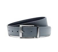 Nike Herren Wendbarer Gurt Gürtel, schwarz/grau, 42