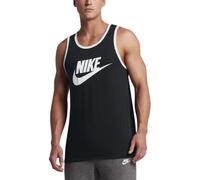 Nike Herren-Weste mit großem Swoosh-Ace-Logo in Schwarz M
