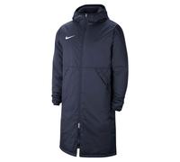 NIKE Herren Wintermantel - Park 20, Winterjacke, Kapuze, Logo, einfarbig Dunkelblau XL
