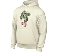 NIKE Herren Hoodie NSW Club Print creme | L