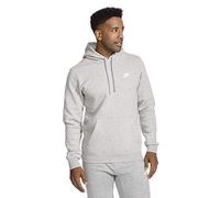 Nike Hoodie NSW Po FLC Club, Größe:S, Farbe:Dark Grey Heather, dunkelgrau, S