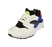 NIKE Huarache Run GS Running Trainers DQ0975 Sneakers Schuhe (UK 5 US 5.5Y EU 38, White Bright Crimson 100)