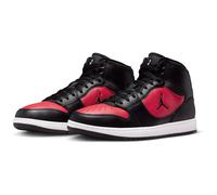 NIKE Jordan Access Court Mid Sneaker Herren 006 - black/black-gym red-white 44.5