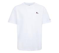 Nike Jordan AJ1 Unisex Kinder T-Shirt Patch Tee (1er Pack), Weiß, S