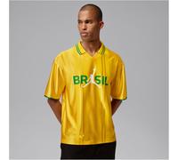 NIKE Jordan Brasilien Poloshirt Herren 741 - varsity maize M