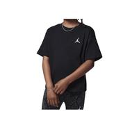 Nike T-Shirt Jordan Brooklyn Essentials Kurzarm Mädchen EU 122-128 cm Schwarz
