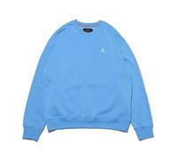 NIKE Jordan Brooklyn Fleece Crew Herren Sweatshirt Farbe: Blau/Weiß (469); Größe: L