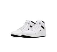 NIKE Jordan Court Connect Mid Sneaker Trainer Schuhe (White/Black, EU Schuhgrößensystem, Erwachsene, Numerisch, M, 43)