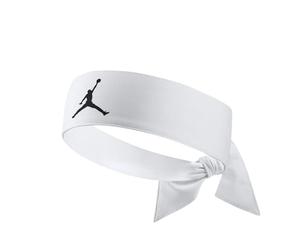 Nike Jordan Dri-Fit Jumpman Head Tie White/Black OSFM, Weiß