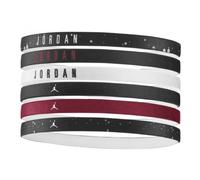 Nike Jordan Elastic 6 Pack - Haarbänder Black/Red/White