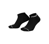 Nike Jordan Everyday No-Show Socken (3 Paar) Erwachsene DX9656-010, Schwarz/Weiß, X-Large
