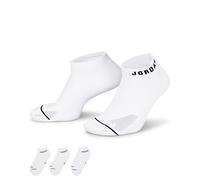 Nike Jordan Everyday No-Show Socks (3 Pairs) Socken weiss M