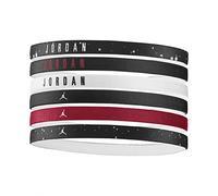 Nike Jordan Headbands Sport-Stirnbänder, 6er Pack für Sportbegeisterte Erwachsene, Unisex, Einheitsgröße, Polyester, Laufen