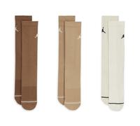 Nike Jordan Jordan 3 Paar - Lange Socken - Herren M Brown