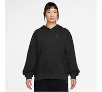 NIKE Jordan Jumpman Fleece Hoodie Damen 010 - black/gym red L