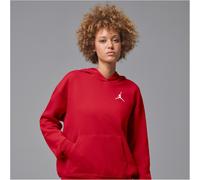 NIKE Jordan Jumpman Fleece Hoodie Damen 687 - gym red/white M
