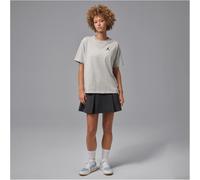 NIKE Jordan Jumpman Girlfriend LBR T-Shirt Damen 050 - grey heather/black S