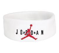 Nike Jordan Jumpman Headband Stirnband - Unisex, Einheitsgröße, Weiß/Rot - Für Sportbegeisterte, Basketballspieler, Basketballfans