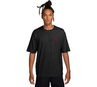 NIKE Jordan Jumpman LBR T-Shirt Herren 010 - black/gym red L