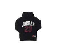 Nike Jordan Jungen Sweatshirt mit Kapuze HBR FLC PO Hoodie 95C479-023 Schwarz/Rot/Weiß 10-12 Jahre