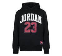 Nike Jordan Jungen Hoodie HBR FLC PO Schwarz/Rot/Weiß Gr. 8–10 (EU 128–140)