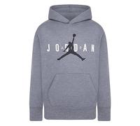 Nike Jordan Jungen Sweatshirt mit Kapuze Jumpman Sustainable Grau Größe M (137-147 cm) Code 95B910-GEH, Grau/Schwarz, 10-12 Jahre