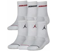 Jordan Baby Boy's Legend Crew 6er-Pack (Säugling/Kleinkind/kleine Kinder/große Kinder), Weiß 5-7 (Schuhgröße 10-3 Kleinkind/kleines Kind), Weiß, 10, Weiß, 10
