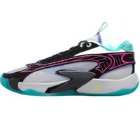 Nike Jordan Luka 2 Herren-Sneaker, knöchelfrei, Wolf Grey/Black/Hyper/Yellow, 43 EU