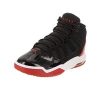Nike Jordan Max Aura, Jungen Sneakers, Mehrfarbig (Black/Black-Gym Red-White 6), 38 EU