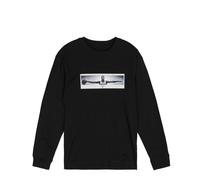 Nike Jordan Photo Long-Sleeve Crew-Neck T-Shirt S / Black / White