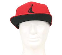 Nike Jordan PRO Jumpman Snapback Hat, Gym Red/Black, MISC