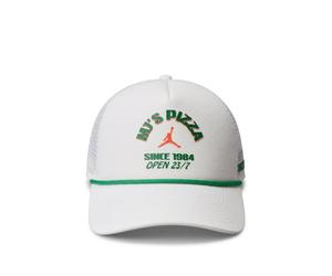 Nike Jordan Rise Structured Trucker Cap L/XL / White/Court Green/Infrared 23