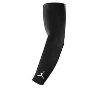 Nike Jordan Shooter Sleeves - Basketball Arm Sleeve - Kompressionsarmband für Shooting, Training & Performance, Black/White, S/M
