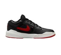 Nike - "Jordan Stadium 90" Swoosh Sneaker für Damen, Leder (Schwarz/Rot) EU 37,5 / UK 4,5