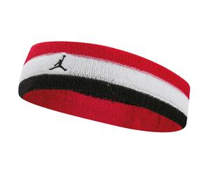 NIKE Jordan Terry Stirnband Herren 667 - fire red/white/black/black