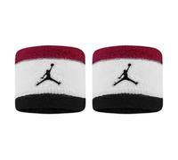 Nike Jordan Wristbands Terry Gelenkband Schweißband 2er Set in der Farbe Cardinal red/White/Black/Black, J1004300652OS