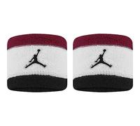Nike Jordan Wristbands Terry Gelenkband Schweißband 2er Set in der Farbe Cardinal red/White/Black/Black, J1004300652OS